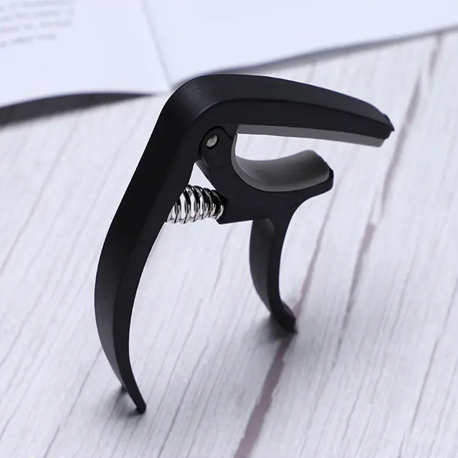 6141 Guitar Capo with Pickup Stand, Soft Pad for Acoustic and Electric Guitar Ukulele Mandolin Banjo Guitar Accessories DeoDap 6141 Guitar Capo with Pickup Stand, Soft Pad for Acoustic and Electric Guitar Ukulele Mandolin Banjo Guitar Accessories DeoDap